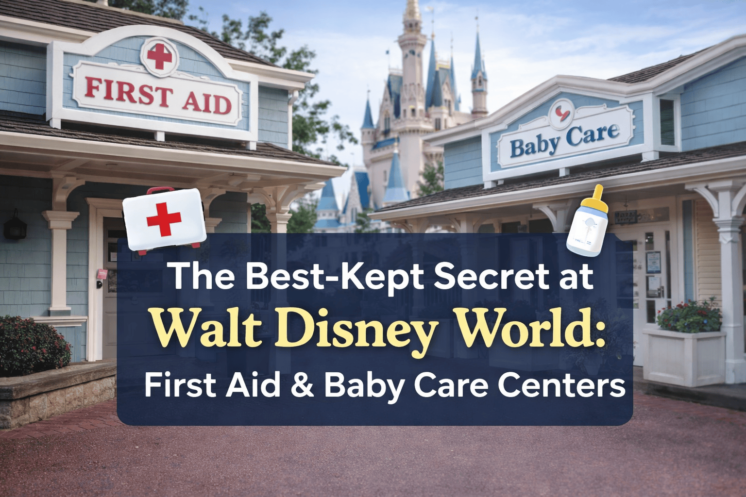 The Best-Kept Secret at Walt Disney World: First Aid & Baby Care Centers